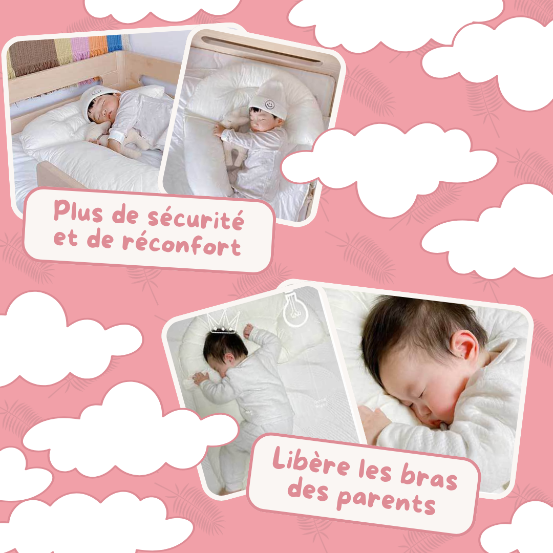 Miloa™ — L'Oreiller Demi-Lune pour Enfants