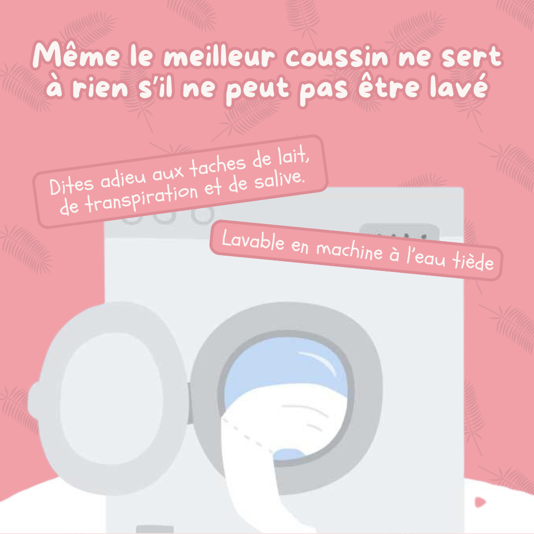 Miloa™ — L'Oreiller Demi-Lune pour Enfants