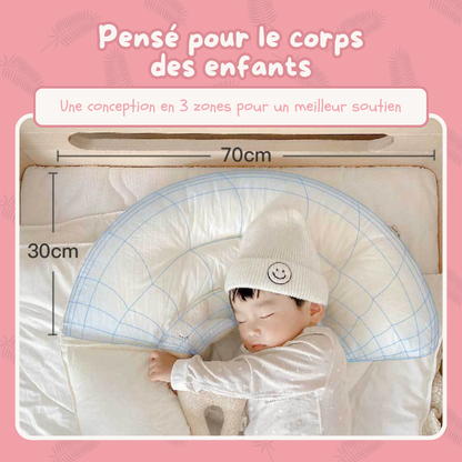 Miloa™ — L'Oreiller Demi-Lune pour Enfants
