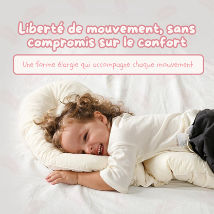 Miloa™ — L'Oreiller Demi-Lune pour Enfants