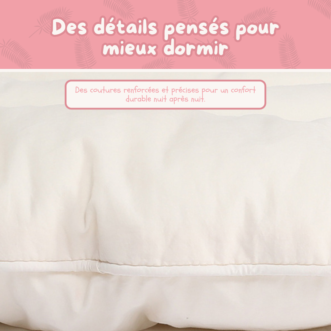 Miloa™ — L'Oreiller Demi-Lune pour Enfants