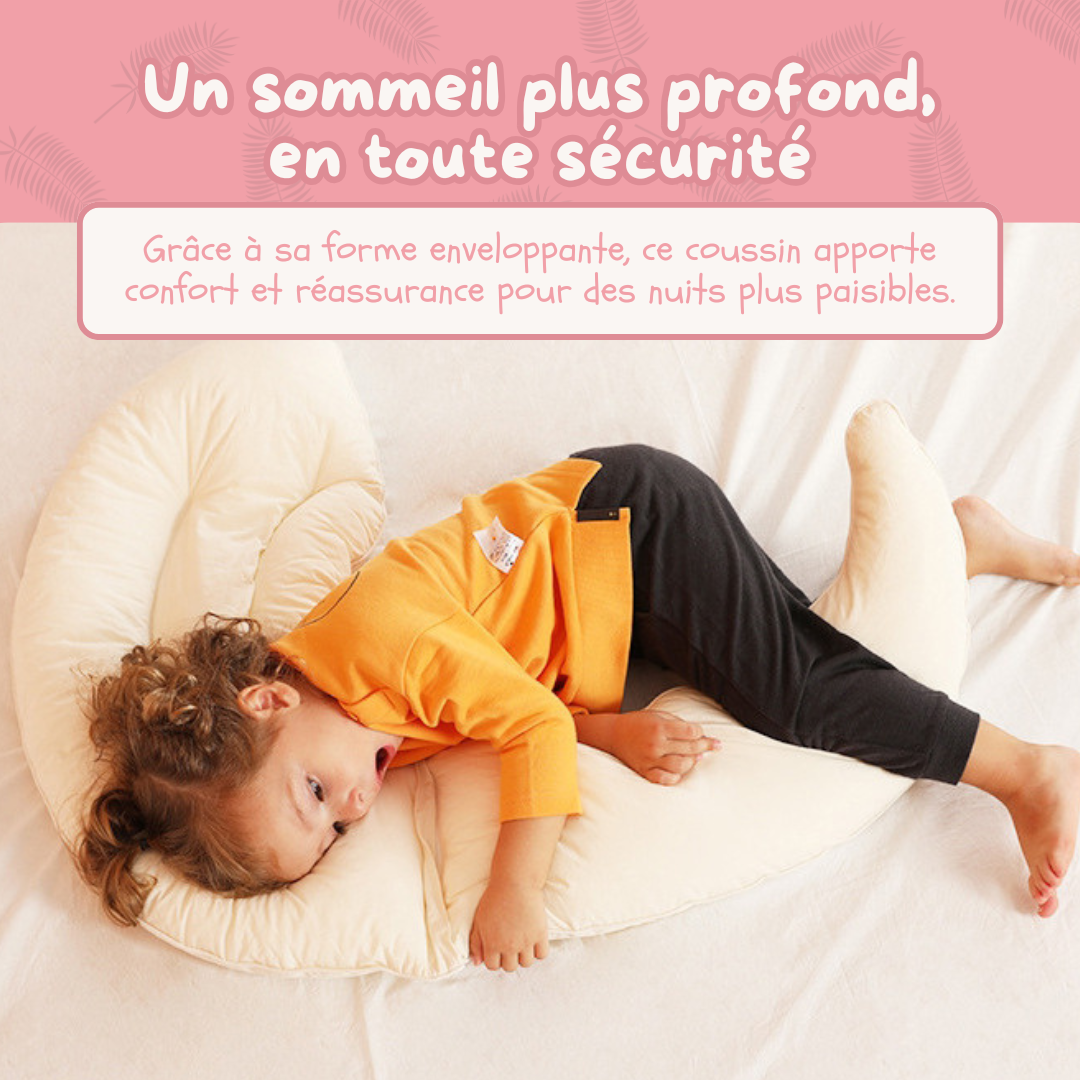 Miloa™ — L'Oreiller Demi-Lune pour Enfants